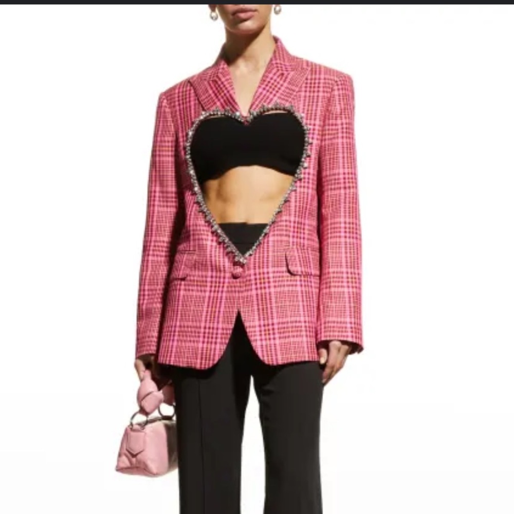 NWT AREA HEART BLAZER ♥️